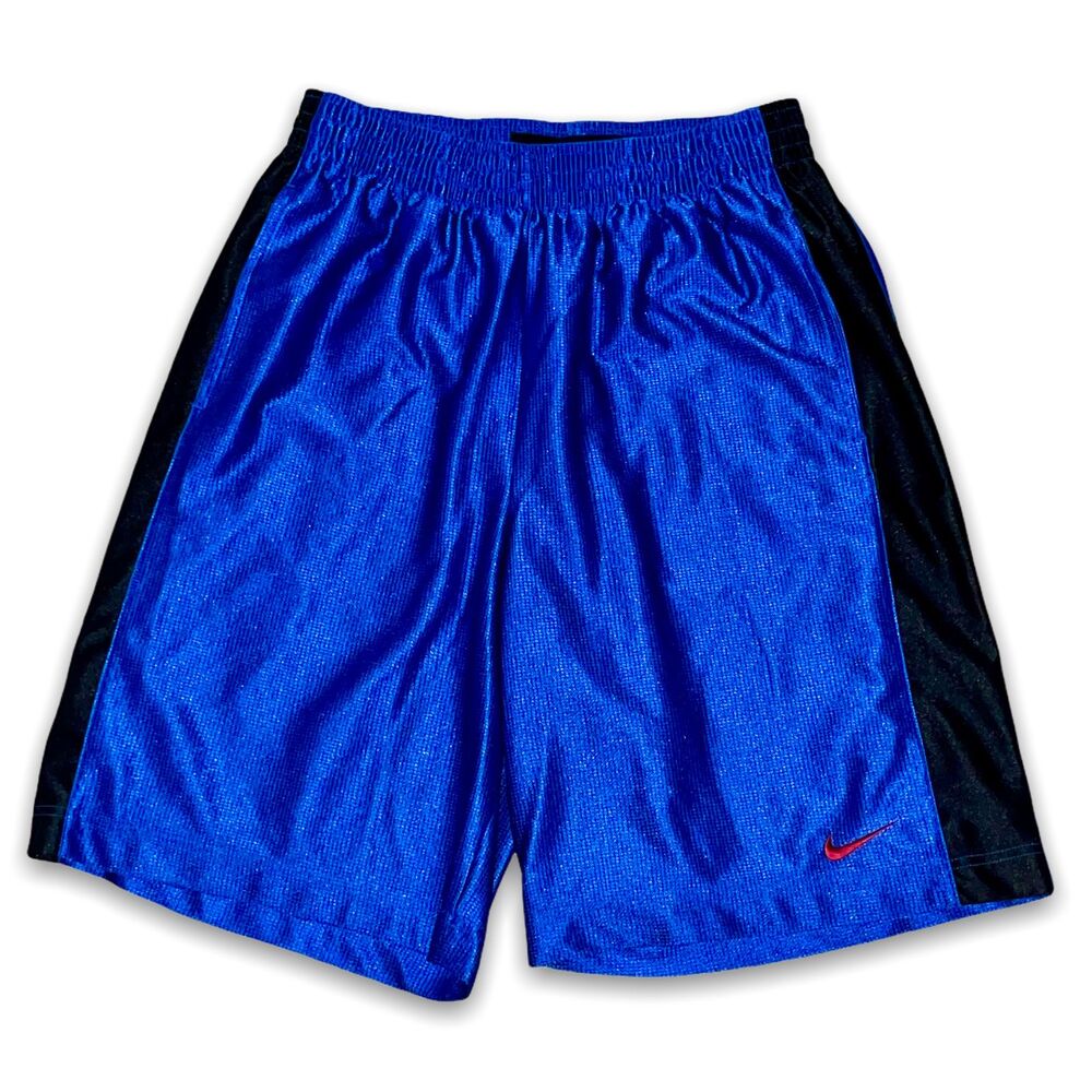 Nike Vintage Y2K Dazzle Shorts Blue Men s L Retro Edition - Picture 5 of 9